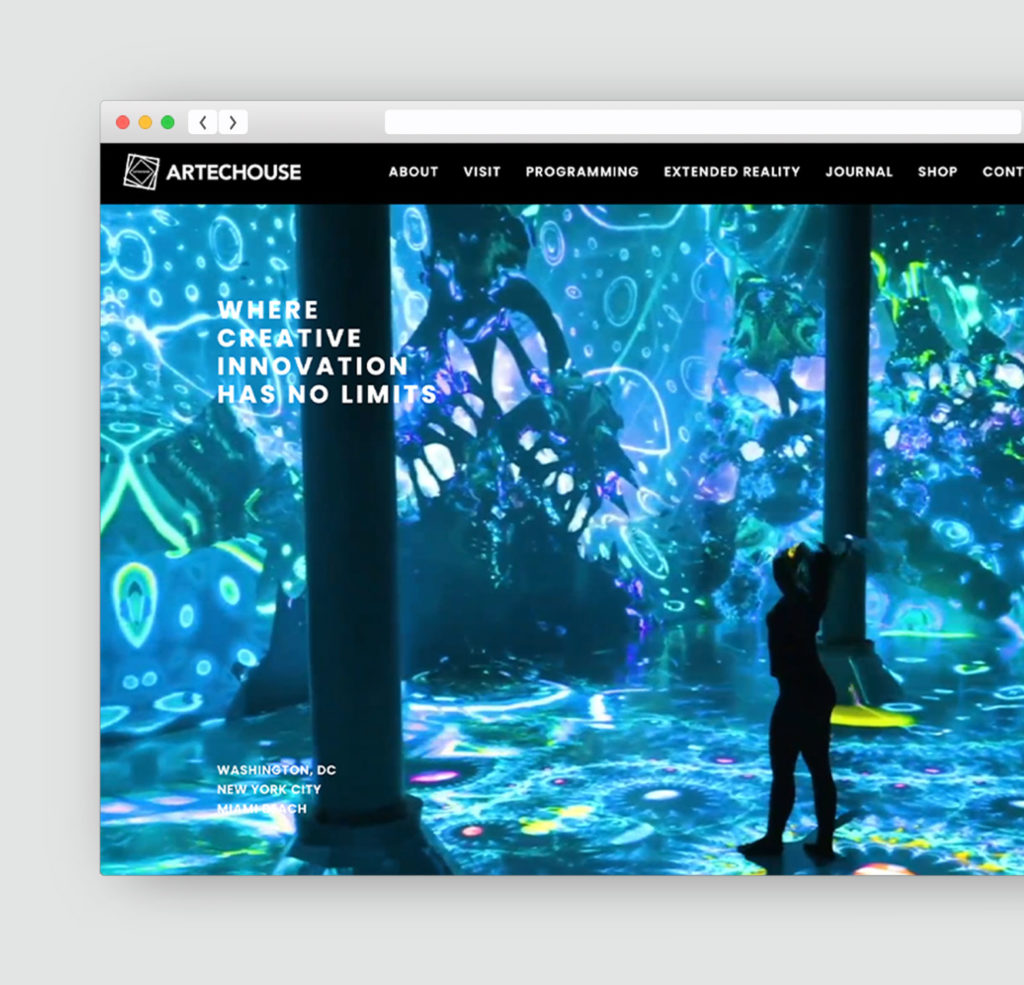 Artechouse Website
