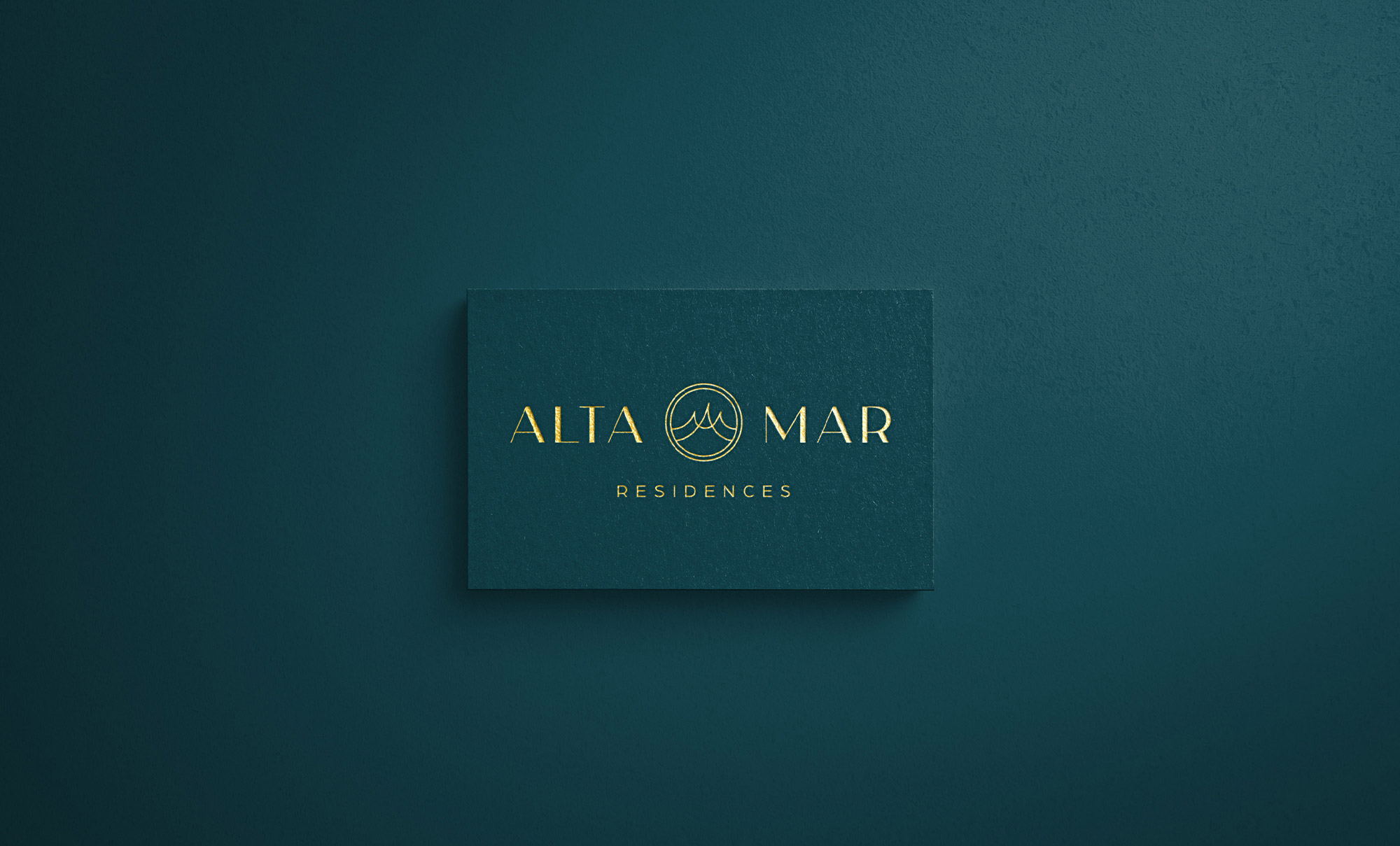 Alta Mar Business Card Mockup
