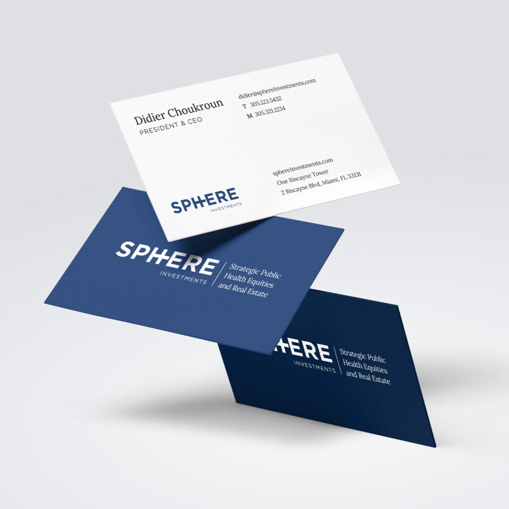 sphere business cards new square